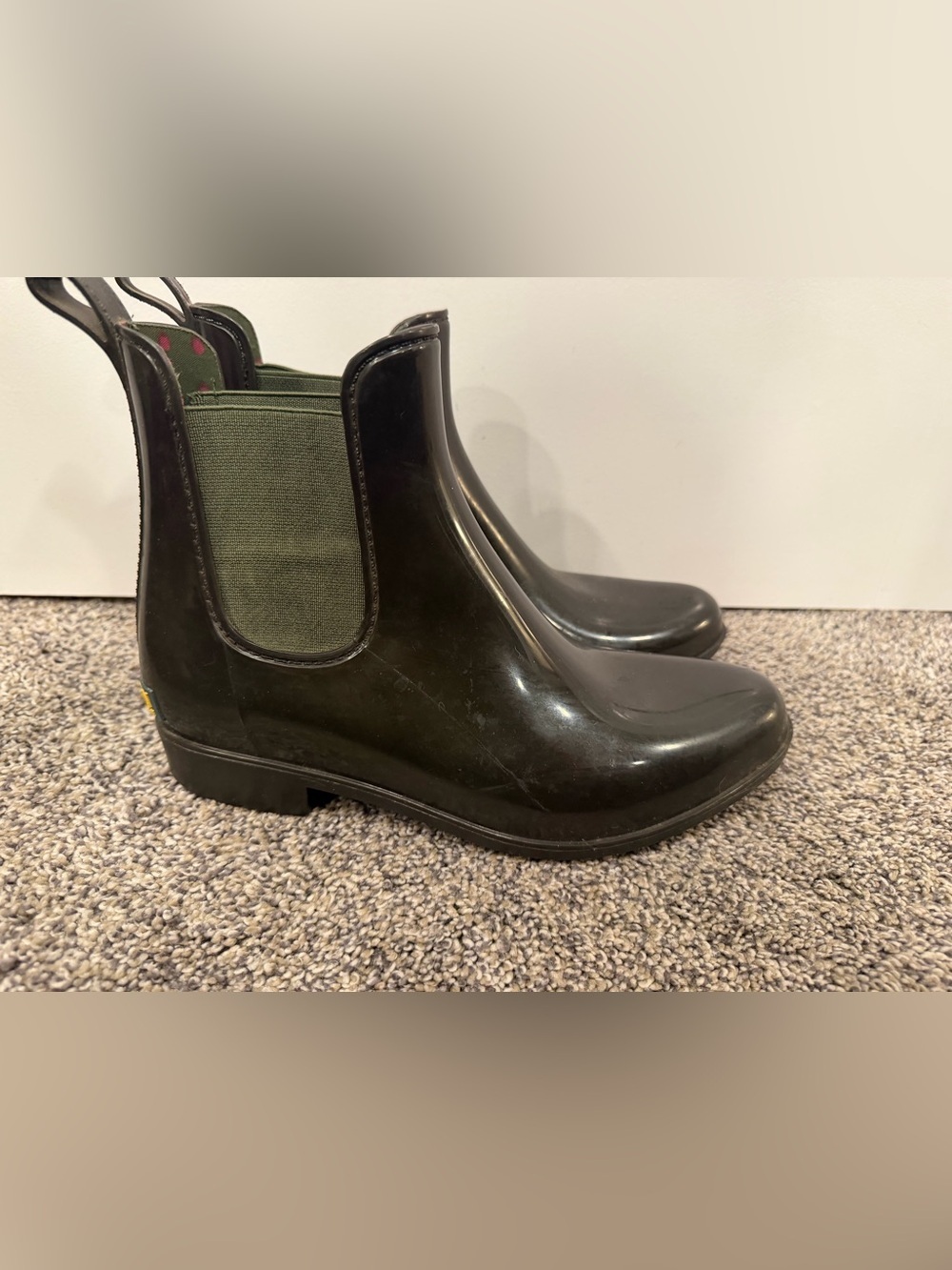Lauren Ralph Lauren Tally ankle rain boots size 8